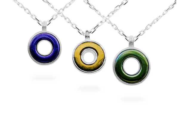 Silver pendant - Circle