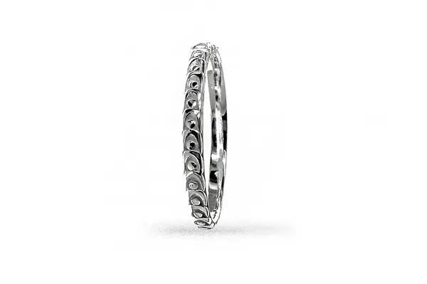 Silver thin ring Ž0011500130
