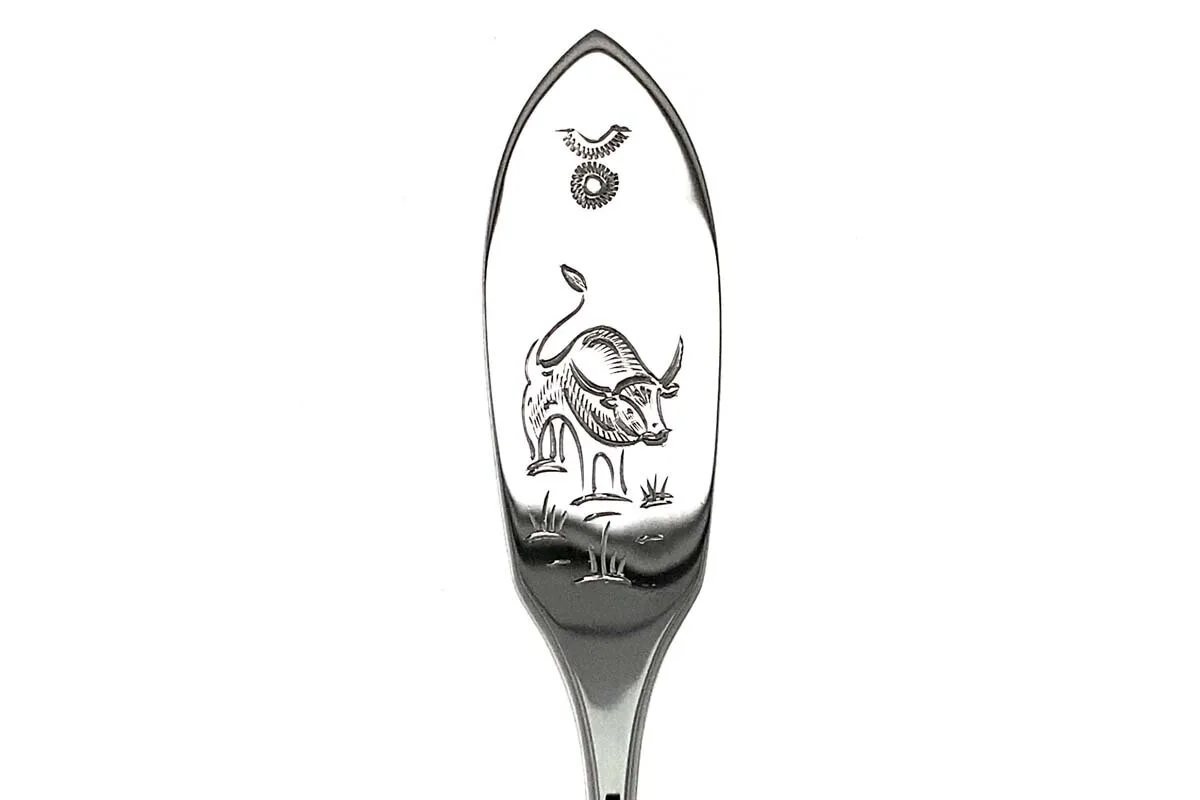 Silver Tea Spoon "Taurus"