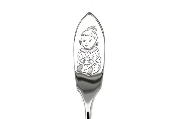Silver Tea spoon "Girl"