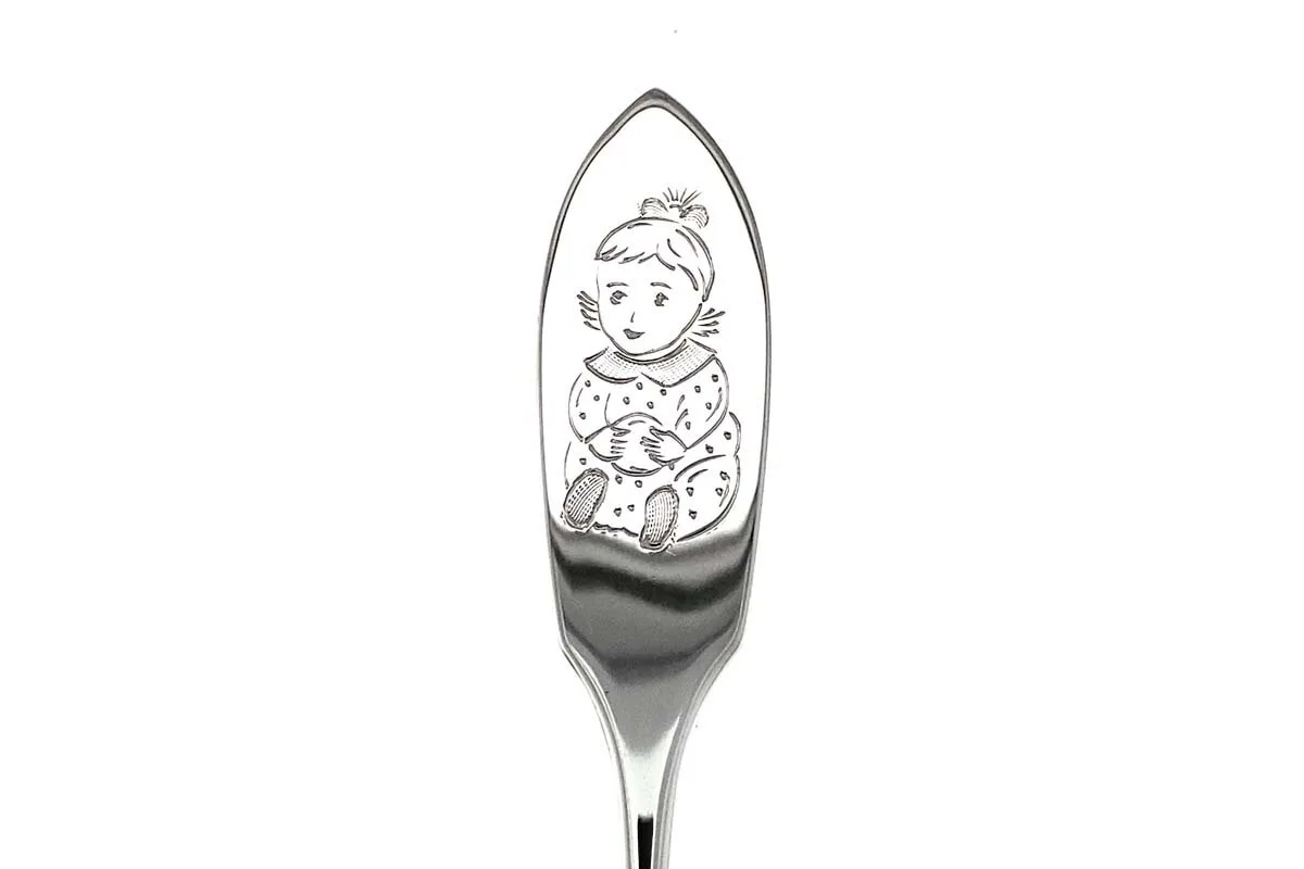 Silver Tea spoon "Girl"