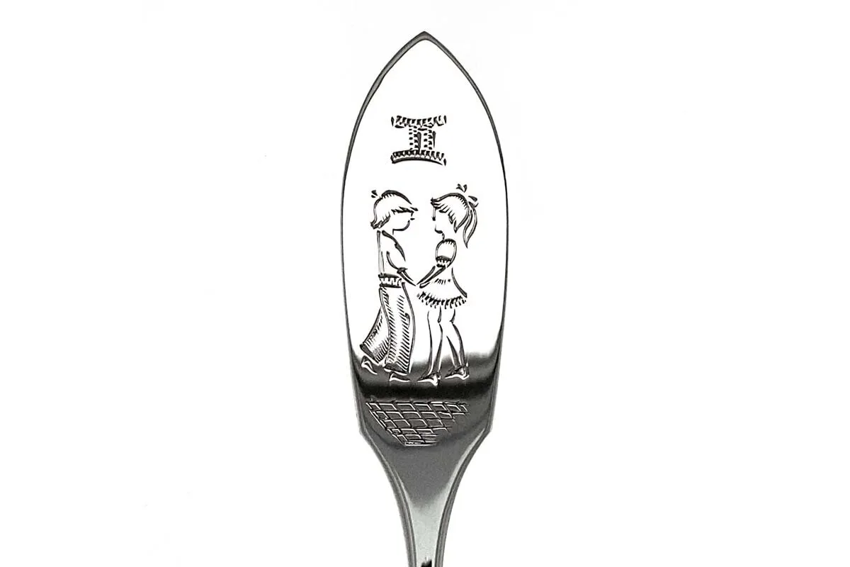 Silver spoon "Gemini"