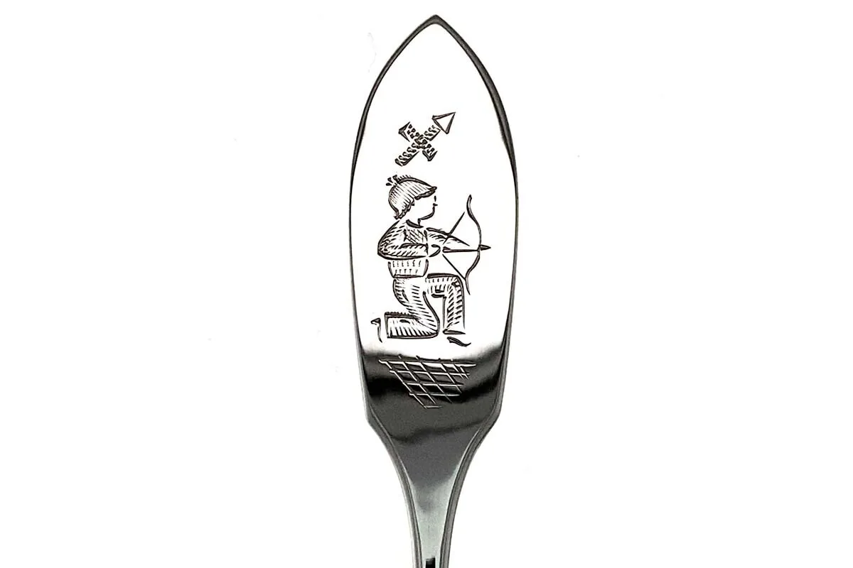 Silver spoon "Sagittarius"
