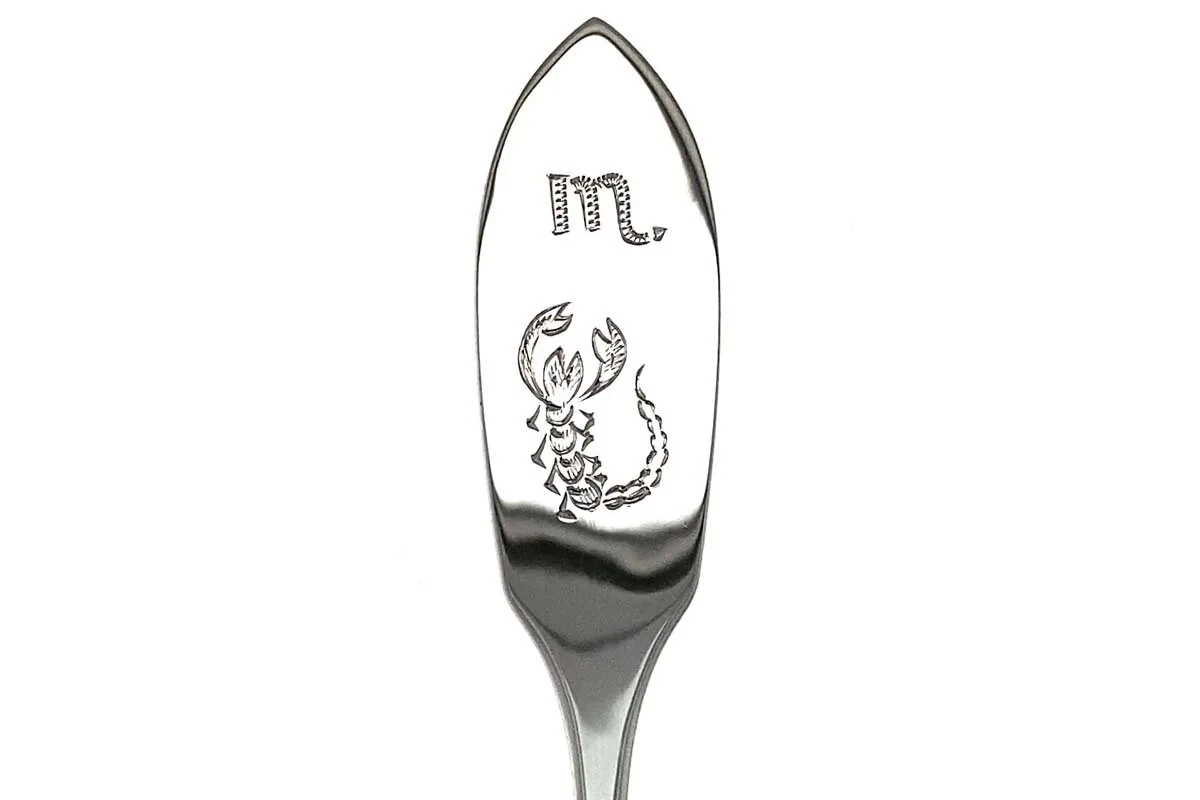 Silver spoon "Scorpion"