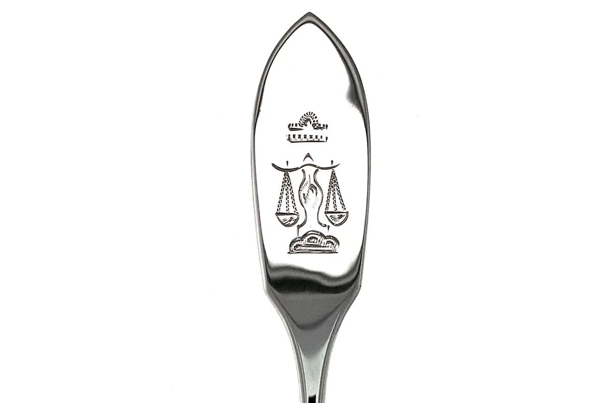 Silver spoon "Libra"