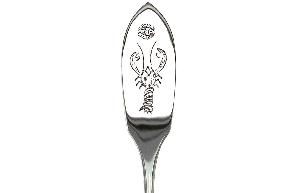 Silver spoon "Cancer"