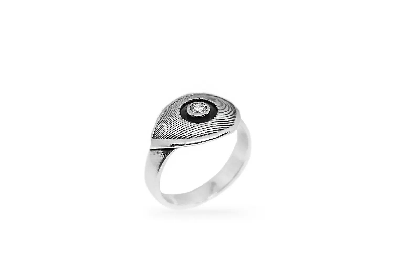 Silver ring - Eye