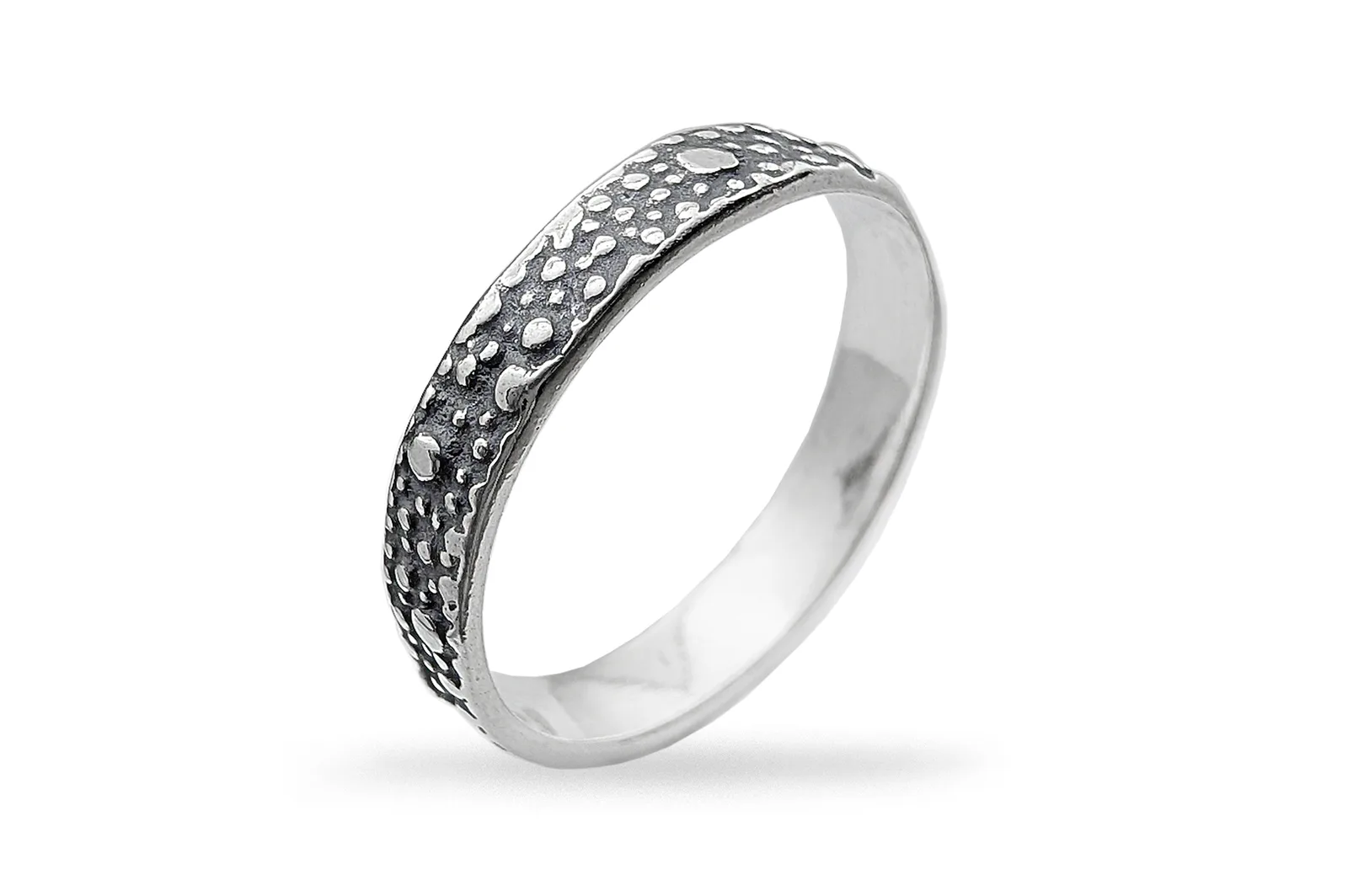 Silver ring - Bubbles