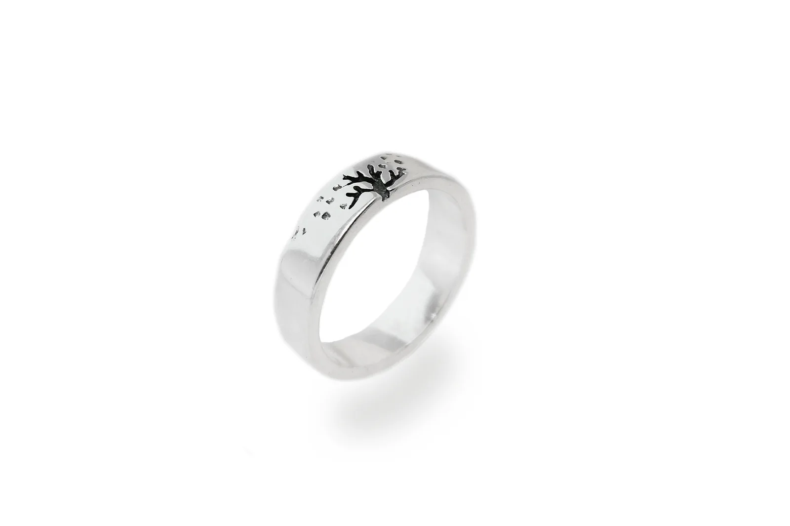 Silver ring - A tree Ž1532300770