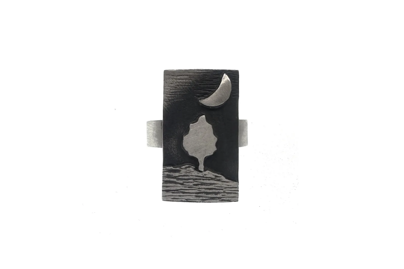 Silver ring - Forest Ž0000400670