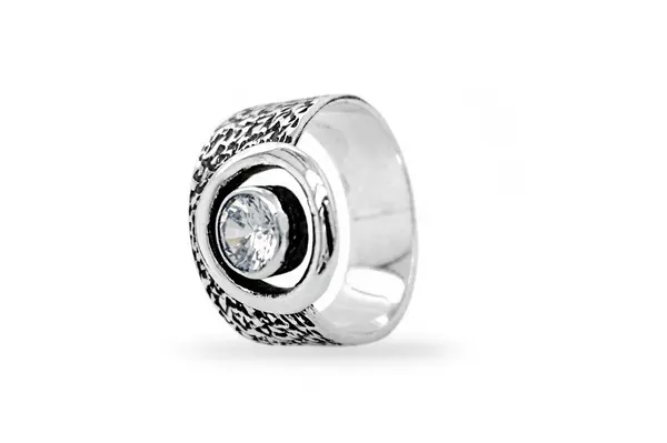 Sterling silver ring with Cubic Zirconia Z1806350630