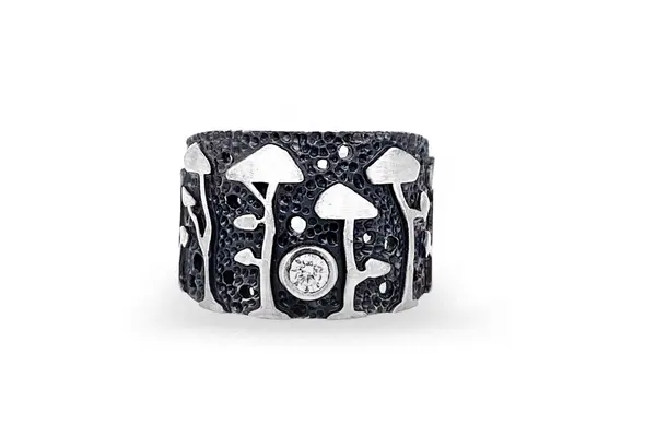 Sterling silver ring with Cubic Zirconia Z1825400740