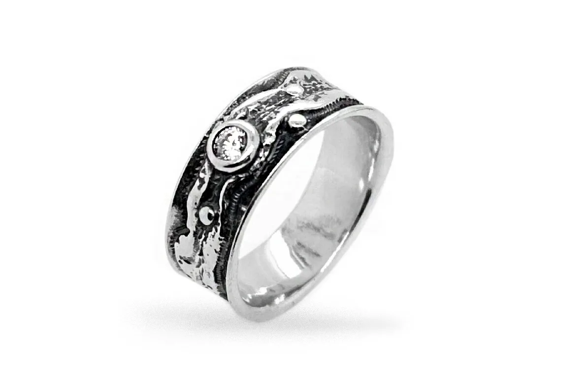 Sterling silver ring with Cubic Zirconia Z1840350520