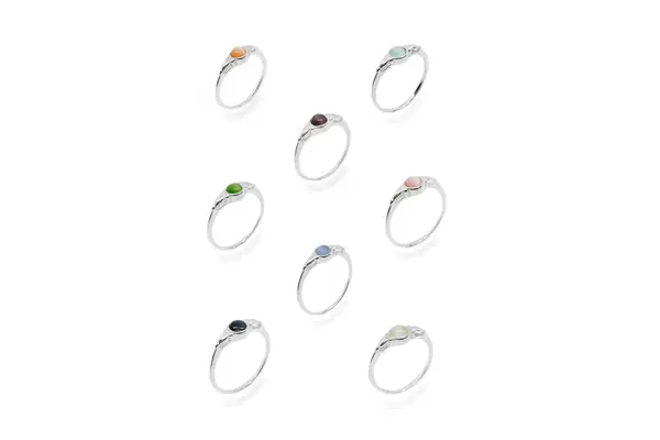 Silver ring with Cat eye