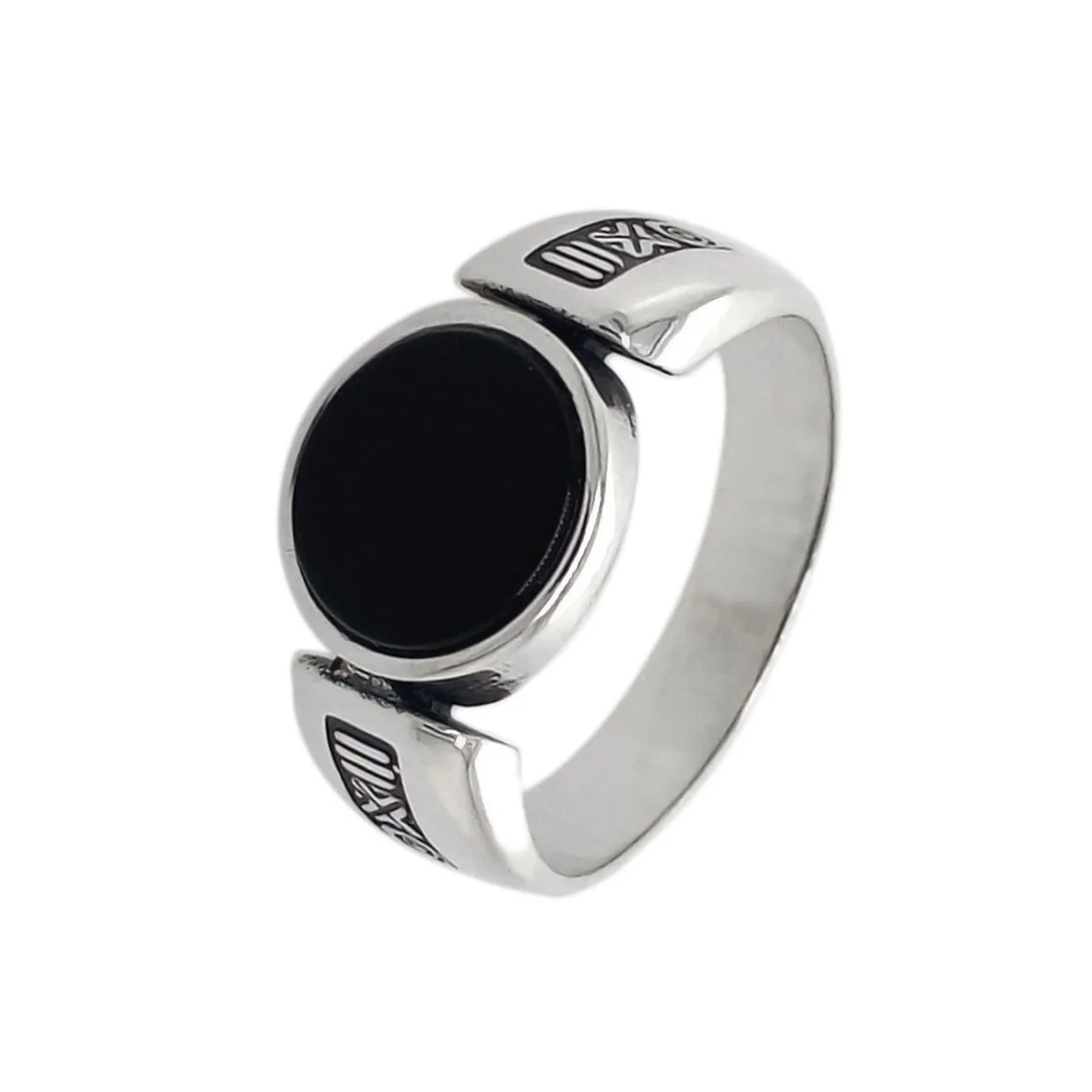 Sterling silver ring with black Onyx Z1917350500