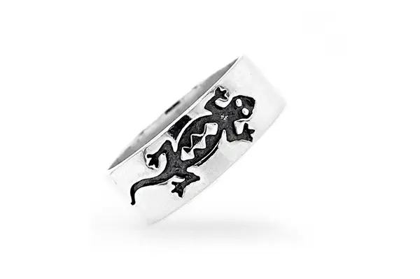 Sterling silver ring - Salamander