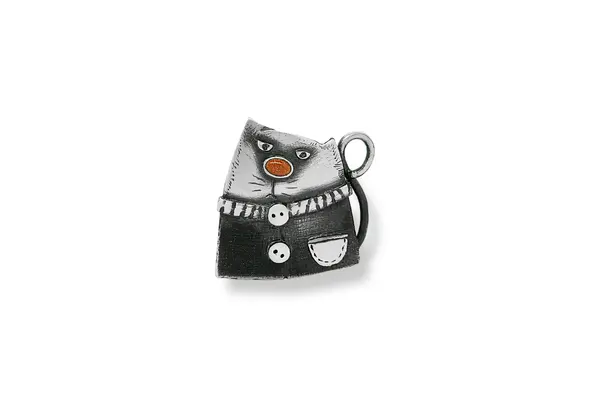 Exclusive brooch - Cat with jacket