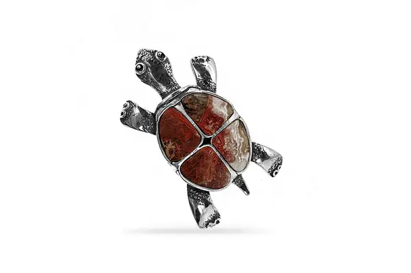 Exclusive brooch - pendant- Turtle