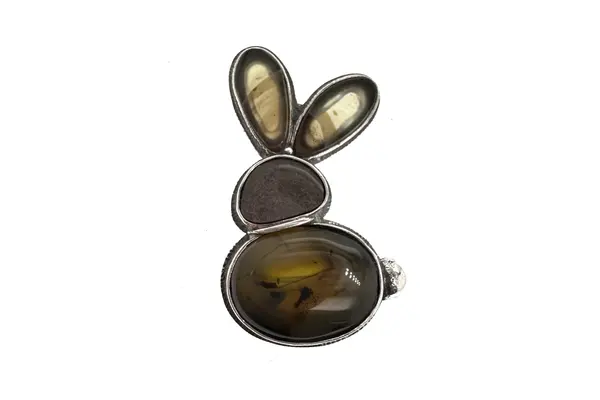 Exclusive brooch - pendant - Bunny