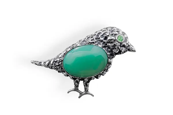 Exclusive brooch - Birdie