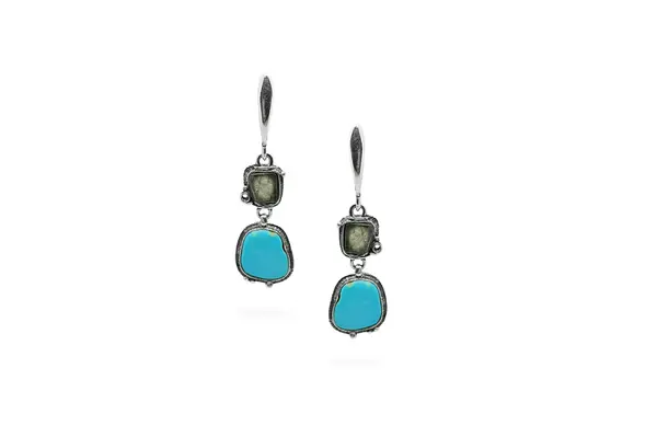 One-of-a-kind earrings - Stones
