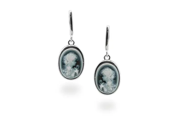 One-of-a-kind earrings - Cameos