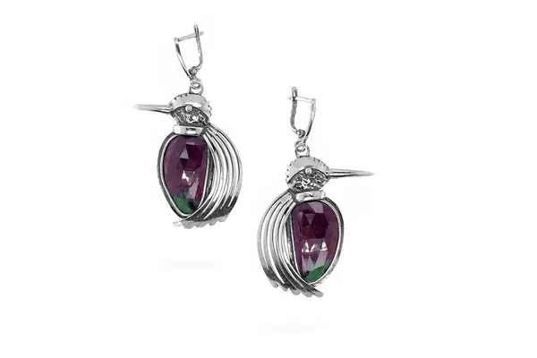 One-of-a-kind earrings “Birds”