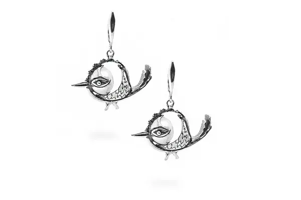 Earrings - birds