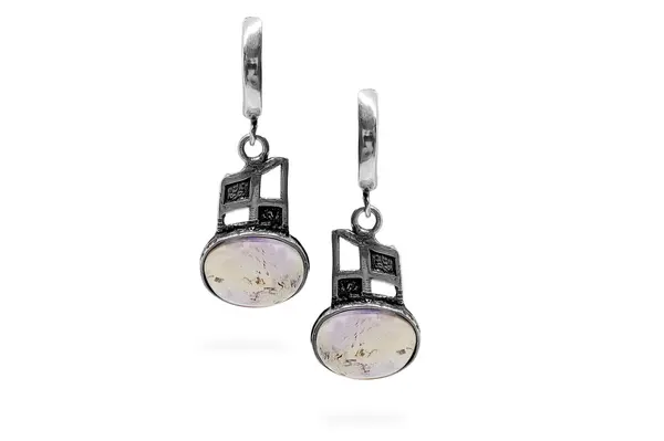 Exclusive earrings with Ametrine
