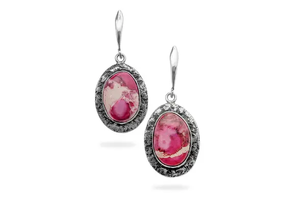 Exclusive earrings with Jasper