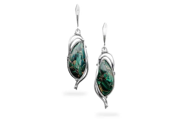 Exclusive earrings with Jasper
