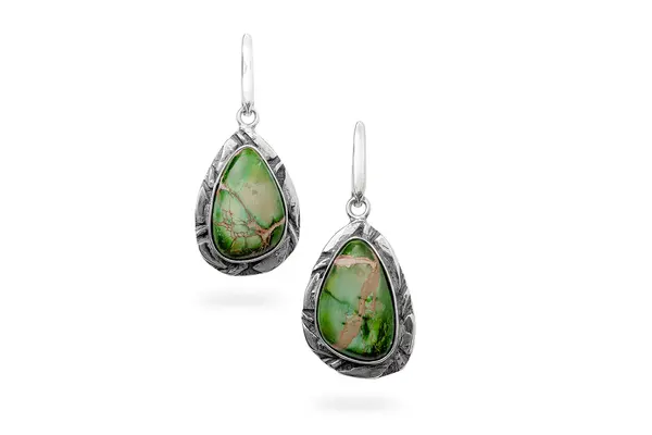 Exclusive earrings with Jasper