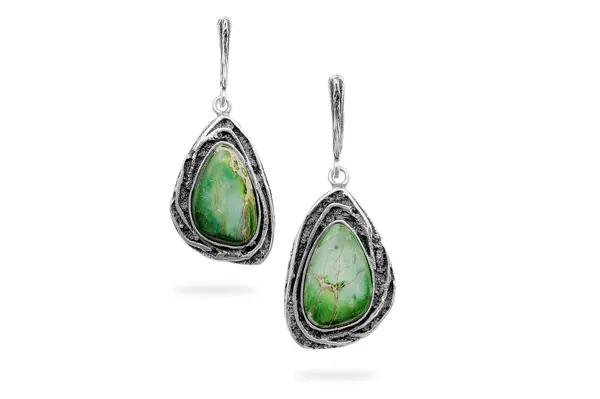 Exclusive earrings with Jasper