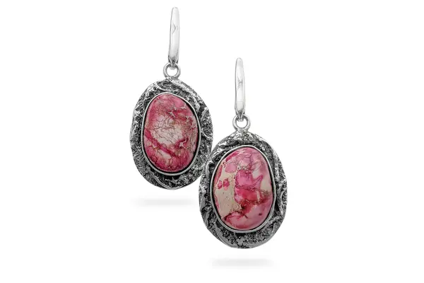 Exclusive earrings with Jasper