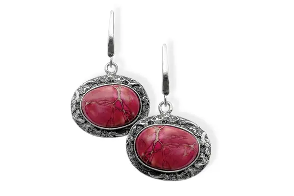 Exclusive earrings with Jasper