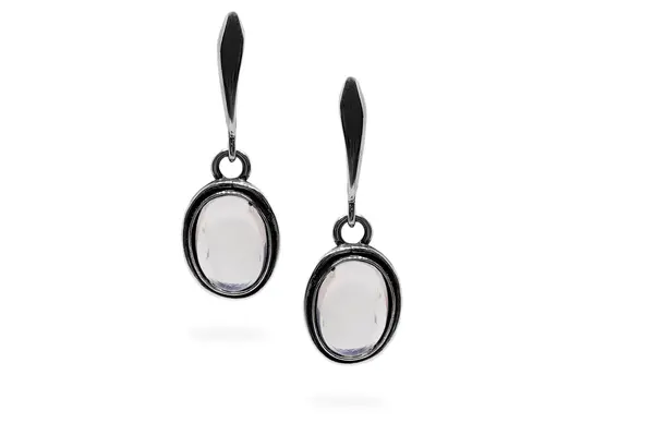 Exclusive earrings with Quartz