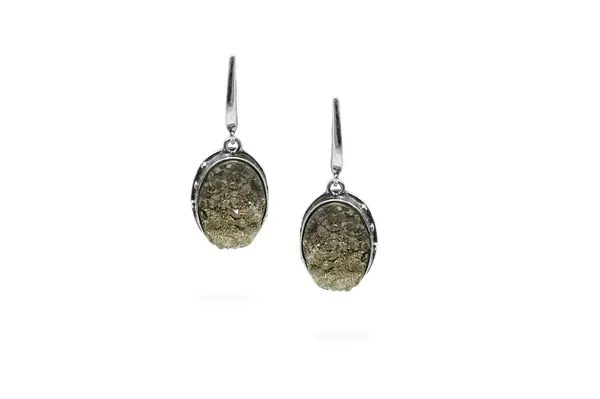 Exclusive earrings with Quartz