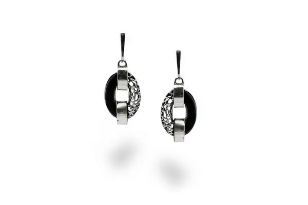 One-of-a-kind earrings with Onyx