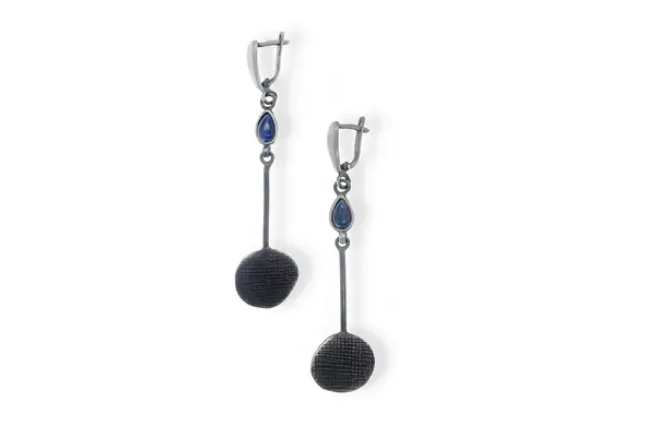 One-of-a-kind earrings with Tiger’s eye