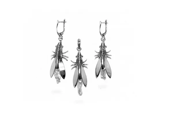 Exclusive set - Cultured pearl beetles