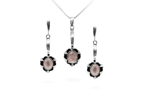 Exclusive set with Rose Quartz