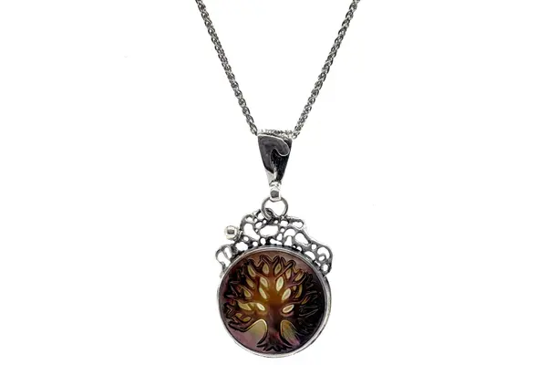 Exclusive pendant - Mother of pearl tree