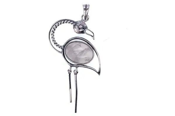 Pendant "pink flamingo"