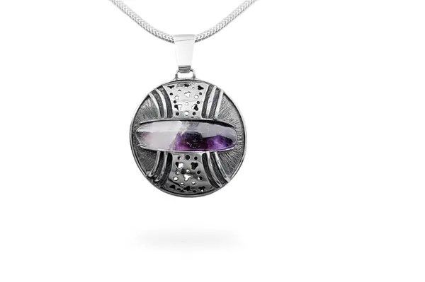 Exclusive pendant with Amethyst