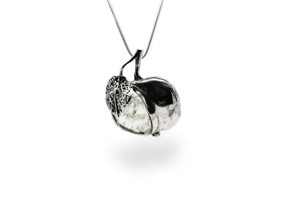 Exclusive pendant with Citrine - Apple