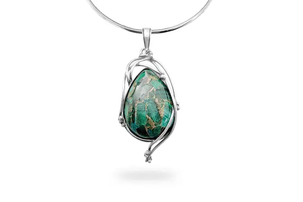 Exclusive pendant with Jasper