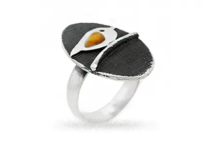 One-of-a-kind ring - Bird