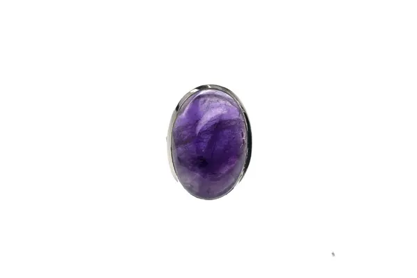 One-of-a-kind ring with Amethyst