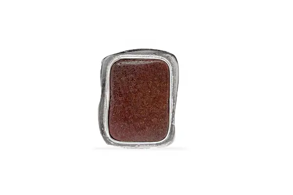 One-of-a-kind ring with Jasper