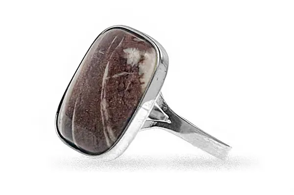 One-of-a-kind ring with Jasper